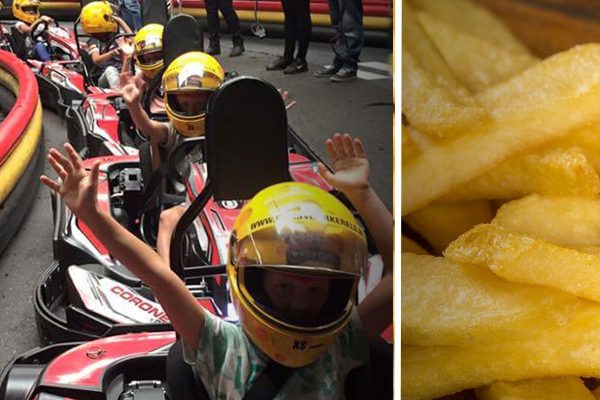 Kinderfeestje karten incl. Smikkelmenu